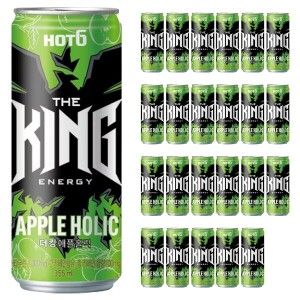 상품 이미지: 롯데 핫식스 더킹 애플홀릭 355ml x 24캔
