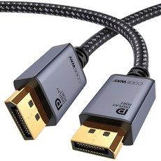 상품 이미지: 코드웨이 DP 케이블 1.4v 20핀 더미 UHD 8K premium, 1개, 2m