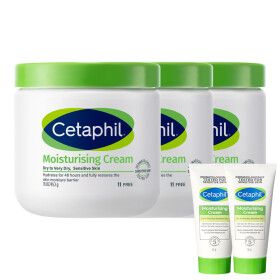 상품 이미지: 세타필 모이스춰라이징 크림 453g 3개 + 미니어쳐 크림 50g 2개증정