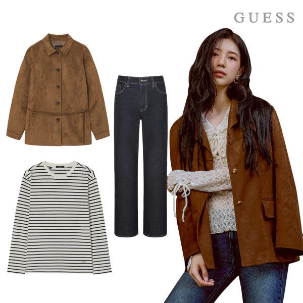 상품 이미지: (HOT특가딜/누구나27%) 게스본사 인기 FW 신상/이월 모음전 ~ 아우터/맨투맨/데님 외