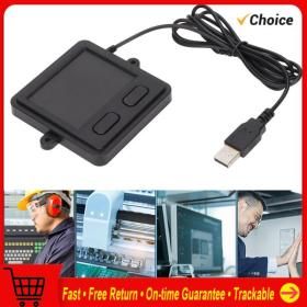 상품 이미지: 휴대용 트랙패드 USB 유선 내장형 컴팩트 사이즈 2 버튼 노트북 데스크탑용 실용 컴퓨터 터치 패드