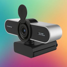 상품 이미지: 컴썸 PWC-500 컴퓨터 카메라 화상 USB 웹캠 실버