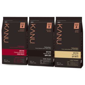 상품 이미지: 카누 원두커피 1kg 홀빈 크리미 버건디 3종