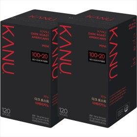 상품 이미지: (태풍몰)맥심 카누 미니 다크 120Tx2개/2세트구매시 1000원 할인X넉넉한 유통기한