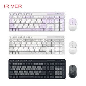 상품 이미지: 무소음 무선키보드마우스세트 MVS601 Silent 향균 멀티페어링 블루투스