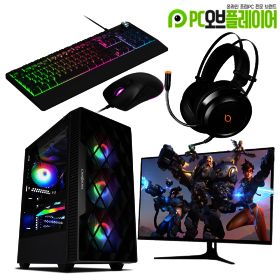 상품 이미지: 게이밍 컴퓨터 세트 조립PC 롤컴퓨터 배그 오버워치 발로란트 게임용 풀세트 한방에 끝내는 게이밍PC 세트
