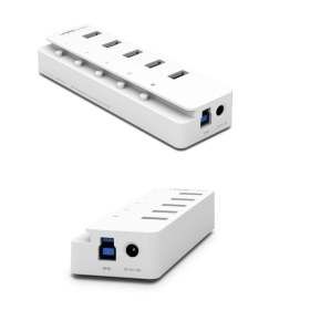 상품 이미지: UH505 USB허브 고속 USB3.0 4포트 충전 1포트 절전형