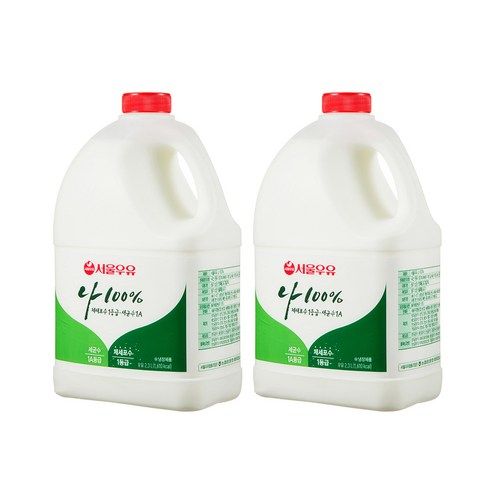 상품 이미지: 서울우유 1급A우유, 2.3L, 2개