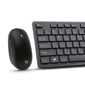 상품 이미지: TG-KM400GS 키보드+마우스 무선세트  키스킨 블랙