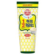 상품 이미지: 오뚜기 1/2 하프 마요네스, 315g, 1개