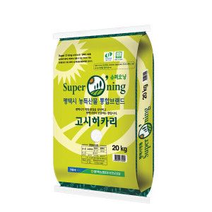 상품 이미지: 슈퍼오닝 고시히카리 특등급10kg 25년햅쌀