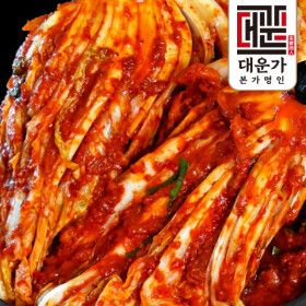 상품 이미지: (신선집중) 본가명인 국내산 포기김치 배추김치 5kg 전재료 100% 국산 해남배추 갓담은 김장 김치