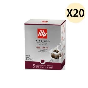 상품 이미지: 일리 드립백 커피 인텐소 다크 대용량 추천 5개입 X20
