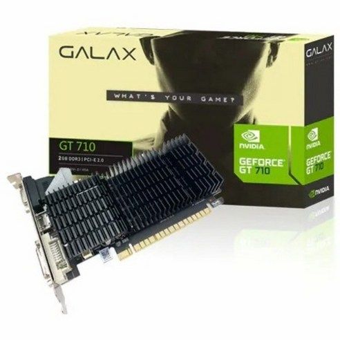 상품 이미지: 갤럭시 GALAX 지포스 GT710 D3 2GB LP 무소음
