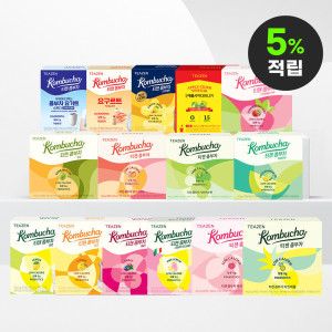 상품 이미지: 1+1 티젠 애사비/콤부차 30스틱X2박스 (+5%적립) / 당0g 저칼로리