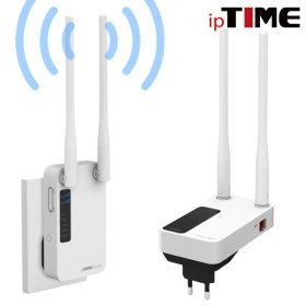 상품 이미지: IPTIME Extender-A6T 와이파이증폭기 확장기 플러그형 이지메시 에이전트지원 EXTENDER-A6 후속모델