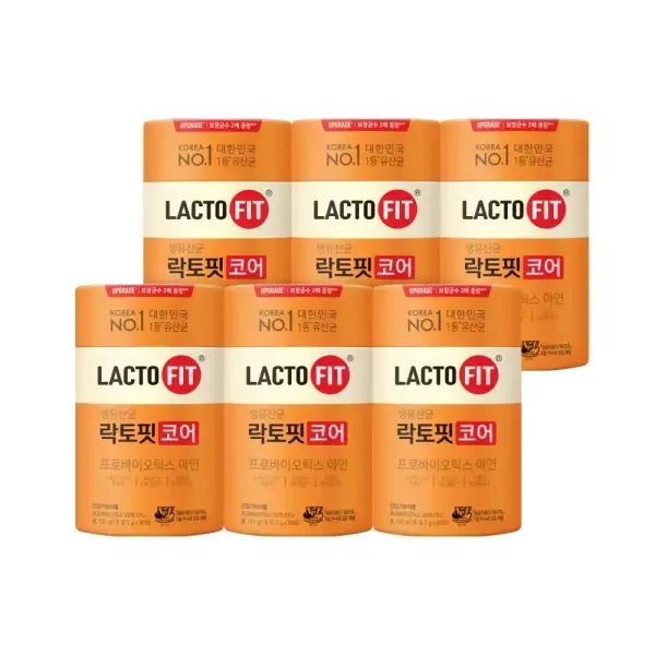 상품 이미지: 종근당건강 공식 락토핏 코어 60포 6통 (360일분)