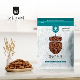 상품 이미지: 볶음 아몬드 1kg 캘리포니아산 (25년산 햇아몬드)