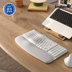 상품 이미지: (일주일특가) 로지텍 코리아 WAVE KEYS FOR MAC 맥용 인체공학 무선 키보드 빠른배송 오늘출발