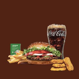 상품 이미지: (버거킹) 와퍼주니어+콜라R+쉐이킹프라이 스윗어니언+너겟킹4조각