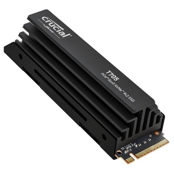 상품 이미지: 크루셜 2024 T705 2TB PCIe 5세대 NVMe M.2 SSD 방열판 포함 (CT2000T705SSD5)