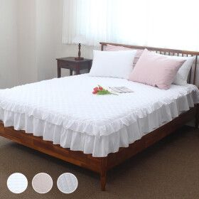 상품 이미지: 이중 숏프릴 침대 매트리스커버 싱글/슈퍼싱글/더블/퀸