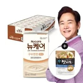 상품 이미지: 뉴케어 미니 구수한맛 150ml, 24팩, 1개+증정(청정원 맛선생 멸치디포리 국물내기 한알 60g, 15입, 1개)