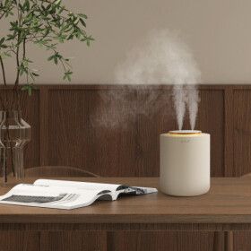 상품 이미지: 가정용 사무실 LED 무선 대용량 듀얼 분사 가습기 1.5L