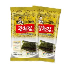 상품 이미지: 광천김 달인 미니 도시락김 2g x 240봉/조미김/구운김/재래김