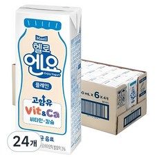 상품 이미지: 엔요 유산균음료 플레인, 200ml, 24개