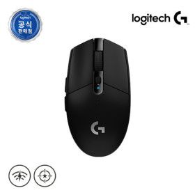 상품 이미지: 로지텍코리아 공식 G304 LIGHTSPEED 무선 게이밍 마우스 블랙 로지텍G 공식판매점