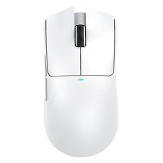 상품 이미지: Attack shark X11 3모드 경량 유무선 게이밍 마우스 + RGB 충전기 세트, 화이트