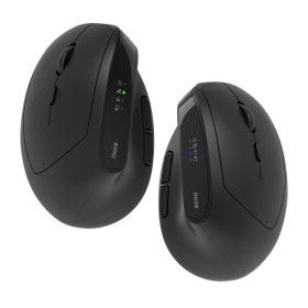 상품 이미지: 왼손 오른손 충전식 인체공학 버티컬 손목 보호 블루투스  저소음 무선 마우스