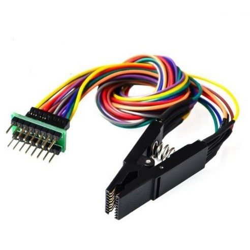 상품 이미지: SOP16 IC 테스트 클립 - 1.27mm 피치 - EEPROM 플래시 칩 프로그래밍용 와이어 포함