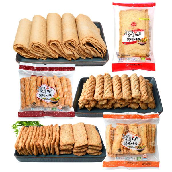 상품 이미지: 범표어묵 어묵탕 반찬 3종 2호 세트, 총2150g