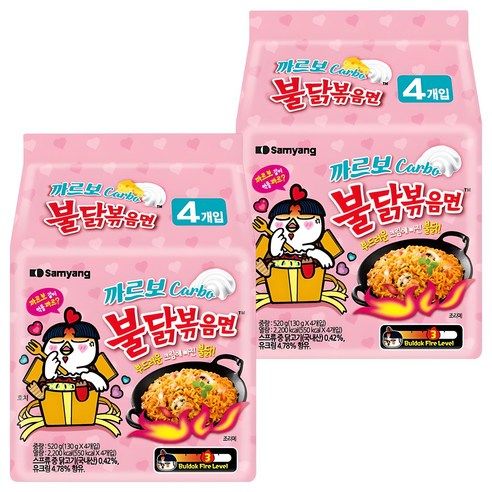 상품 이미지: 불닭볶음면 까르보 130g, 8개