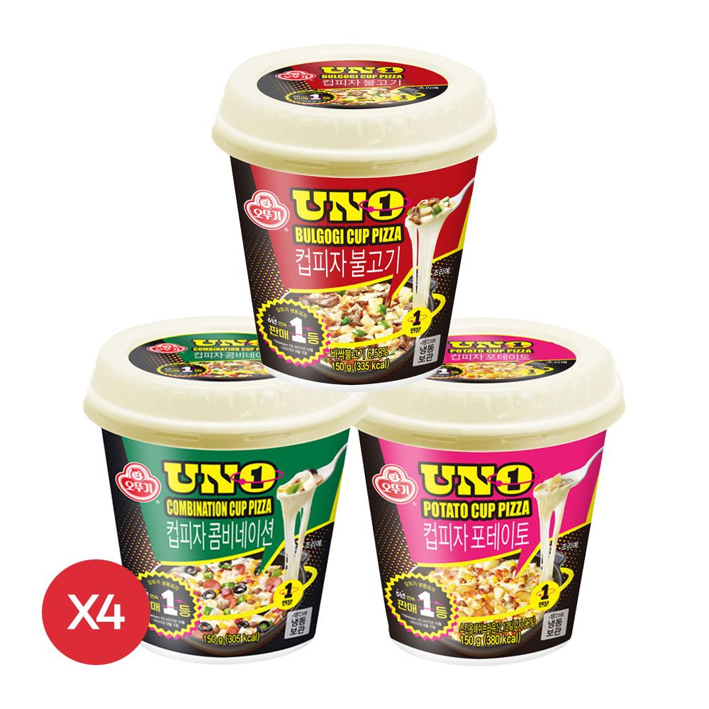 상품 이미지: 오뚜기 떠먹는 컵피자 불고기+콤비네이션+포테이토 각 4개 총 12개 외 3종