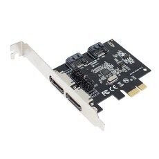 상품 이미지: 넥시 SATA3 ESATA 2P PCI Express 확장카드 데스크탑용, NX-316, 1개