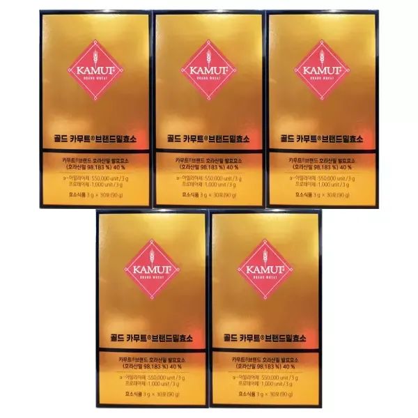 상품 이미지: 골드 카무트 효소 3g x 30포 x 5개 / 써클