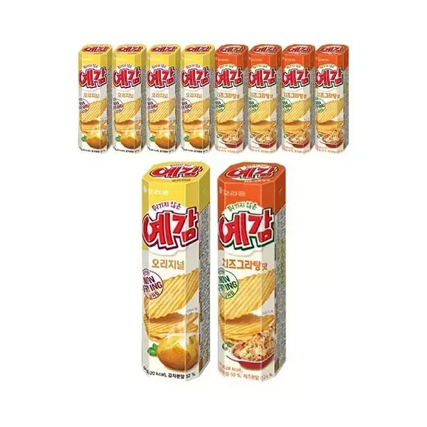 상품 이미지: 오리온 예감 오리지널 64g, 5개 + 예감 치즈 64g, 5개