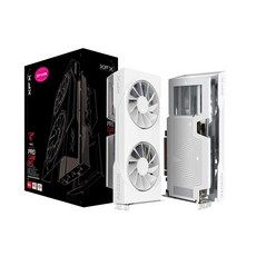 상품 이미지: XFX 라데온 RX 9060 XT SWIFT DUAL WHITE OC D6 16GB AMD 그래픽카드