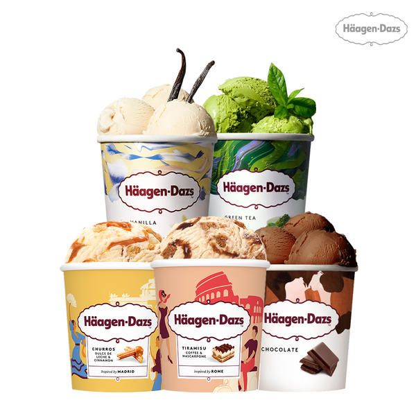 상품 이미지: 하겐다즈 아이스크림 파인트 3개 골라담기