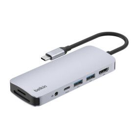 상품 이미지: 7in1 C타입 멀티 허브 100W 충전 4K 60Hz AVC009fq 맥북 M4 윈도우 노트북 아이패드 호환