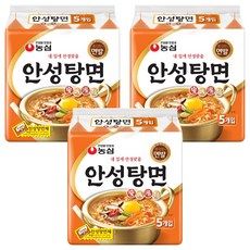상품 이미지: 농심 안성탕면 125g, 15개