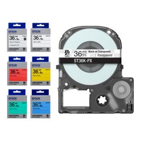 상품 이미지: EPSON 엡손 라벨프린터 라벨테이프 카트리지 (36mmX9M)