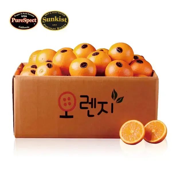 상품 이미지: [품질보장]썬키스트&퓨어스펙 블랙라벨 오렌지 대과 30과 7.1kg