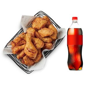 상품 이미지: (교촌치킨) 간장콤보+콜라1.25L
