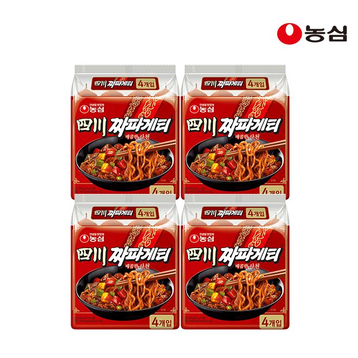 상품 이미지: 농심 사천짜파게티 137g, 16개