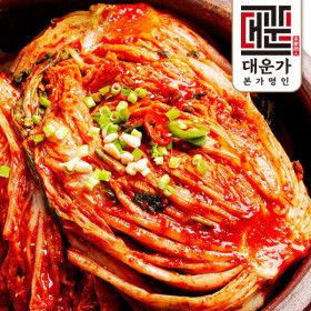 상품 이미지: (신선집중) 본가명인 국내산 포기김치 배추김치 4kg 전재료 100% 국산 해남배추 갓담은 김장 김치