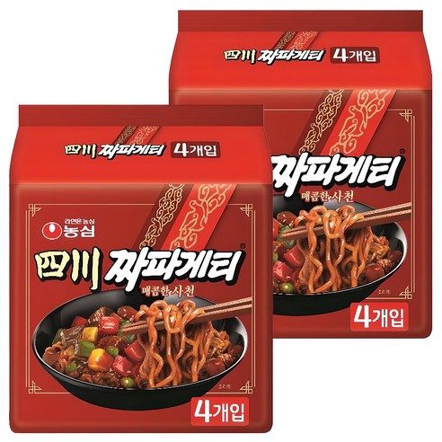 상품 이미지: 짜파게티 사천 137g, 8개